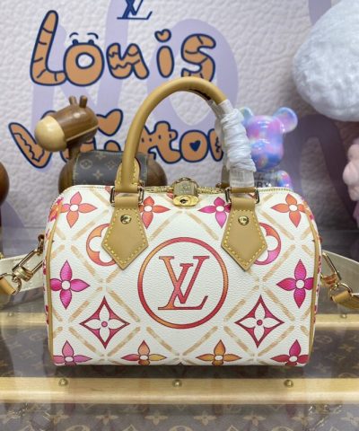 Fake Louis Vuitton Speedy Bandouliere 20 Orange - premium superclone handbag