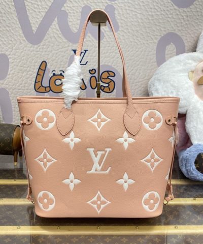 Replica Louis Vuitton Neverfull MM Apricote - high-end replica designer purse