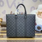 Replica Louis Vuitton Sac Plat Black Large