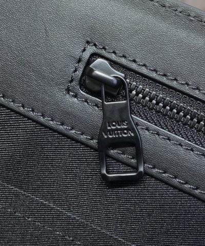 Replica Louis Vuitton Sac Plat 24H Black - 1:1 premium replica handbag