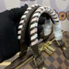Replica Louis Vuitton Speedy Bandouliere 25 Brown Grid - best quality fake designer bag