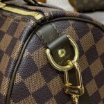 Replica Louis Vuitton Speedy Bandouliere 25 Brown Grid - 1:1 premium replica handbag