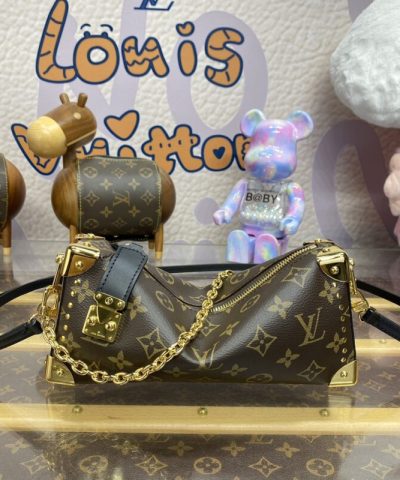 Replica Louis Vuitton Slim Trunk Brown - designer handbag clone