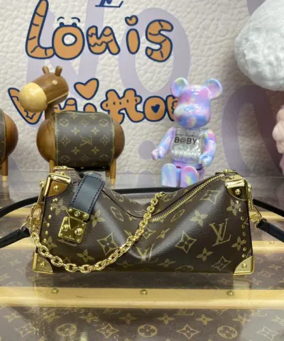 Replica Louis Vuitton Slim Trunk Brown - designer handbag clone