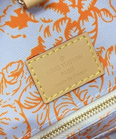 Fake LV Onthego Orange - top-grade luxury bag dupe