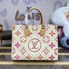Fake LV Onthego Orange - best quality fake designer bag