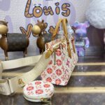 Replica LV Onthego East West Orange - premium superclone handbag