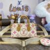 Replica LV Onthego East West Orange - ultra-realistic fake purse