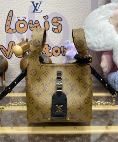 Fake Louis Vuitton Atlantis Light Brown - high-quality designer bag dupe