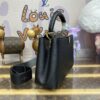 Fake Loius Vuitton Capucines Full Black - high-end replica designer purse