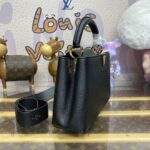 Replica Loius Vuitton Capucines Full Black