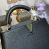 Fake Loius Vuitton Capucines Full Black - affordable luxury replica bag