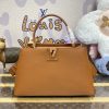 Fake Loius Vuitton Capucines Brown Large - high-quality designer bag dupe