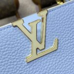 Replica Loius Vuitton Capucines Light Blue - high-quality designer bag dupe