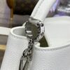 Fake Loius Vuitton Capucines East West White - high-quality designer bag dupe