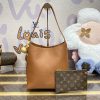 Replica Louis Vuitton Low Key Hobo Brown - top-grade luxury bag dupe