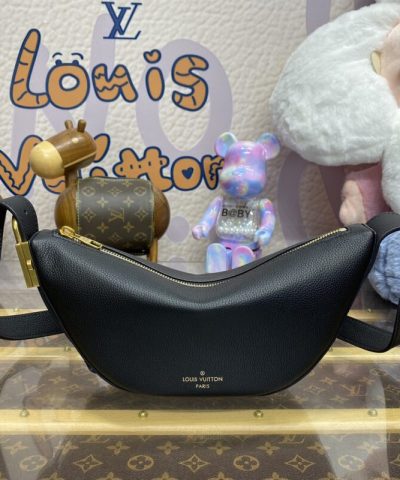 Fake Louis Vuitton Bumbag Low Key Black - best quality fake designer bag