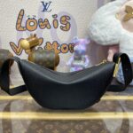 Replica Louis Vuitton Bumbag Low Key Black - 1:1 premium replica handbag