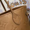 Fake Louis Vuitton Neverfull MM Full Brown - high-end replica designer purse
