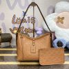 Fake Louis Vuitton Carry All PM Brown - high-end replica designer purse