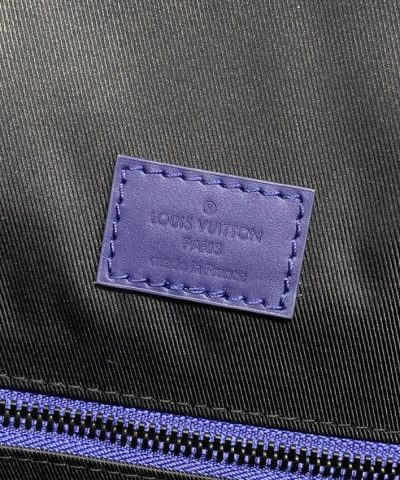 Fake Louis Vuitton Christopher Backpack Blue - top-grade luxury bag dupe
