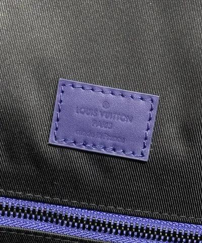 Fake Louis Vuitton Christopher Backpack Blue - top-grade luxury bag dupe