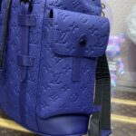 Replica Louis Vuitton Christopher Backpack Blue