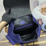 Replica Louis Vuitton Christopher Backpack Blue - high-quality designer bag dupe