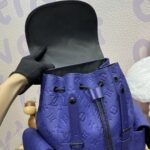 Replica Louis Vuitton Christopher Backpack Blue