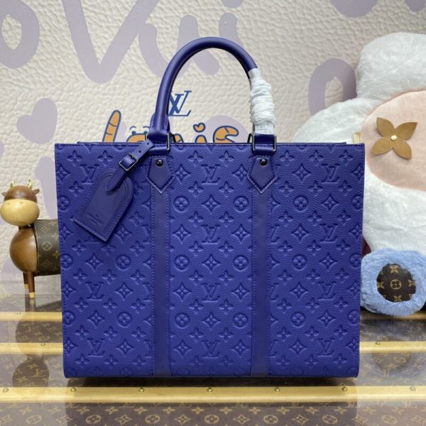 Replica Louis Vuitton Sac Plat 24H Blue
