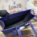 Replica Louis Vuitton Sac Plat 24H Blue