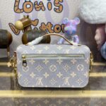 Ρεπλίκα Louis Vuitton Pochette Metis East West Grey