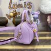 Fake Louis Vuitton Speedy 18 Purple - designer handbag clone