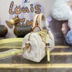 Replica Louis Vuitton Speedy 18 Beige - elite factory replica handbag