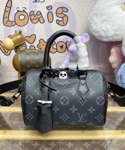 Fake Louis Vuitton Speedy 18 Black - premium superclone handbag