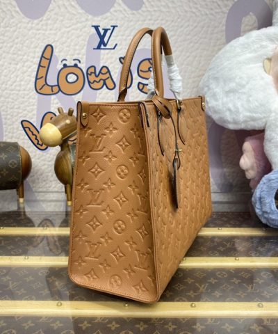 Fake Louis Vuitton Onthego Brown - elite factory replica handbag