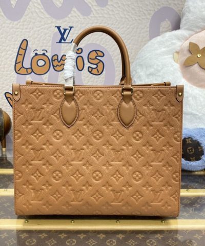 Fake Louis Vuitton Onthego Brown - high-end replica designer purse