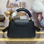 Replica Loius Vuitton Capucines East West Black