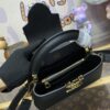 Fake Loius Vuitton Capucines East West Black - premium superclone handbag