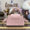 Replica Loius Vuitton Capucines East West Pink - elite factory replica handbag