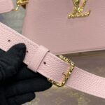 Replica Loius Vuitton Capucines East West Pink - high-end replica designer purse