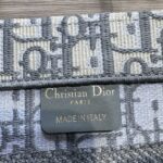 Replica Dior Tote Book Cd Grey - 1:1 premium replica handbag