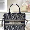 Fake Dior Tote Book Cd Canvas&Leather - elite factory replica handbag