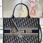 Replica Dior Tote Book Cd Canvas&Leather - 1:1 premium replica handbag