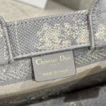 Replica Dior Tote Book Mini Grey Tiger