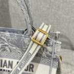 Replica Dior Tote Book Mini Grey Tiger