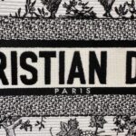 Replica Dior Tote Book Black&White Sun - high-quality designer bag dupe