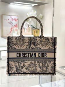Replica Dior Tote Book Sun God Brown - 1:1 premium replica handbag