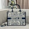 Fake Dior Tote Book White Tiger Leather - best quality fake designer bag