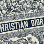 Replica Dior Tote Book White Tiger Leather